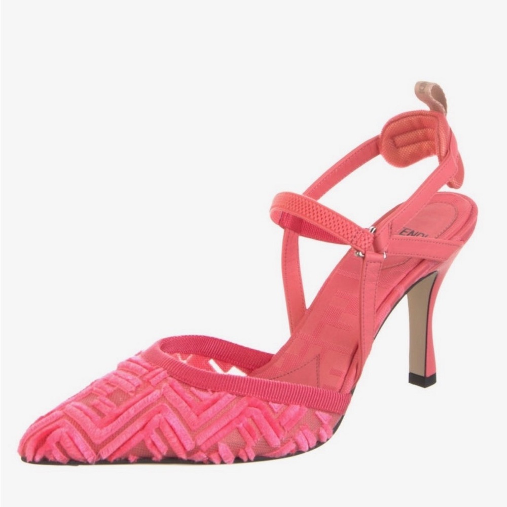 Fendi Colibri leather heels - Picture 3 of 8